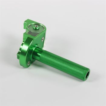 Poignee de gaz posh aluminium verte