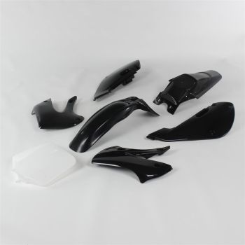 Kit plastique klx 110 noir