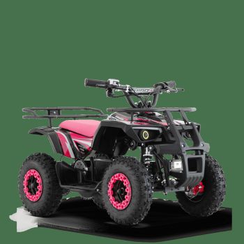 QUAD ENFANT LECTRIQUE HIRO TIGER 800W ROSE