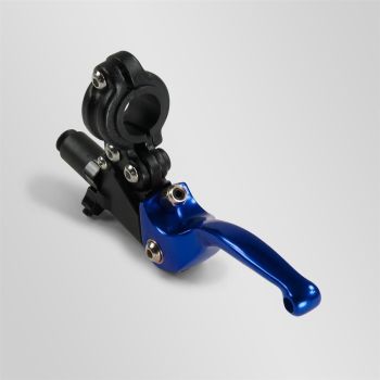 Levier d'embrayage repliable volt racing bleu