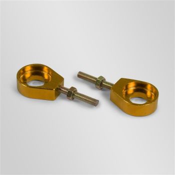 Tendeurs alu de chaine rond or - ø12mm