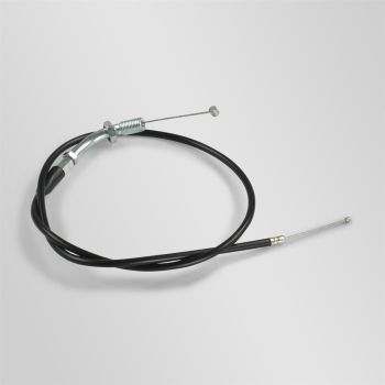 Cable d'accelerateur gaine coudee 740mm/850mm noir