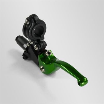 Levier d'embrayage repliable volt racing vert