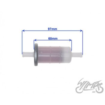 Bensiinifilter 8mm,,pikkus 97mm
