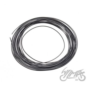 Juhe 0,75mm 10m, must/valge