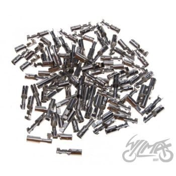 Klemm, emase pistikuga  4,0 mm (ümmargune), 100 tk pakis