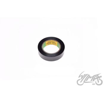 Isoleerteip pcv 15x10, tugevdatud, must