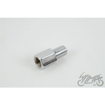 Peegli adapter L>R 10>10, kroomitud