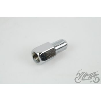 Peegli adapter R>R 10>10, kroomitud