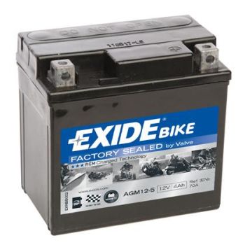 AKU EXIDE 12V AGM 5Ah 70A(EN) 113x70x105 -/+