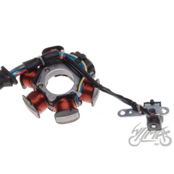 Süütemähis, 6 pooli, 8 juhet