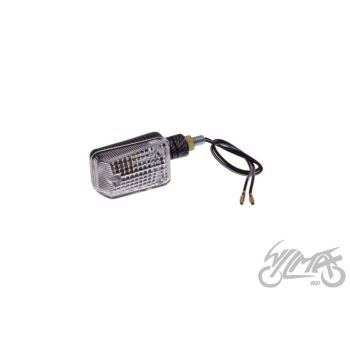 Suunatuli M8, 12V 23W, valge klaas, Carbon-look