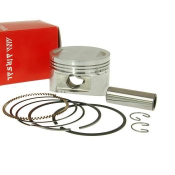 piston kit Airsal sport 149.5cc 57.4mm for 152QMI, GY6 125cc, Kymco AC 125, 150cc