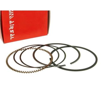 piston ring set Airsal sport 149.5cc 57.4mm for 152QMI, GY6 125cc, Kymco AC 125