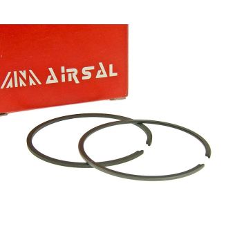 piston ring set Airsal racing 76.6cc 50mm for Derbi Senda GPR, Gilera GSM SMT RCR Zulu EBE/EBS
