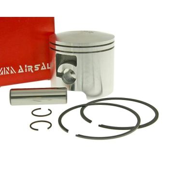 piston kit Airsal racing 76.6cc 50mm for Piaggio / Derbi engine D50B0