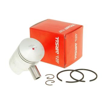piston kit Airsal T6-Racing 48.8cc 38mm for Puch Automatic with long cooling fins