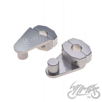 PODWYŻSZENIE KIEROWNICY 22.2/22 SREBRNE