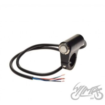 LÜLITI, ÜKSIK 22 mm LENKSTANGILE TAGAVALGUSTUSEGA