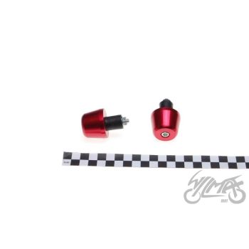 Leistangi raskused/otsa korgid 05/36mm - punased, B-grade