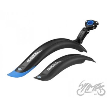 Porilaua komplekt 16”-18”, must/sinine