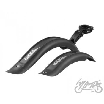 Poritiiva komplekt 16”-18”, must/must