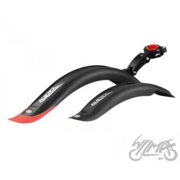 Poritiiva komplekt 16”-18”, must/punane