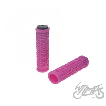 CHWYT KIEROWNICY ROWEROWY RÓŻOWE