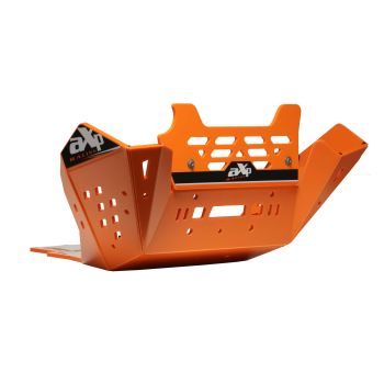 AXP Adventure HARD Skid Plate HDPE 8mm Orange  KTM790/890 Adventure/R/Rally 19-2