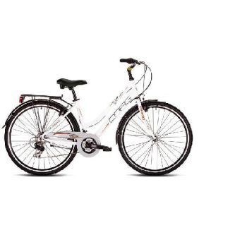 Jalgratas drag 28 glide lady valge pruun 17  tolli