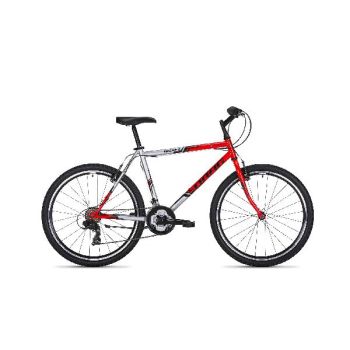 Jalgratas drag hacker 15 punane hõbe