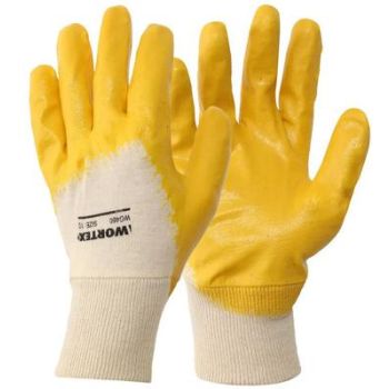 Nitriilkummiga kaetud kummikindad 10