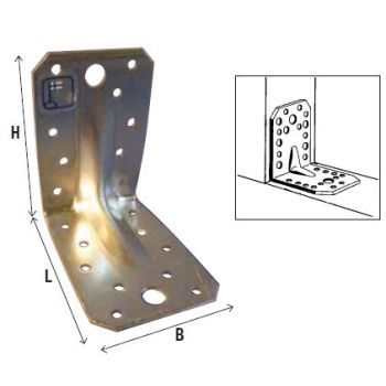 Nurk 50x50x35mm roostevaba