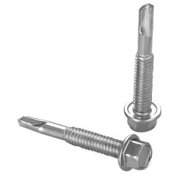 Puurkruvi 6,3x32, kuuskantpea 10 mm