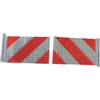 Hoiatuslipud tagaluugile siinidega 400x250mm