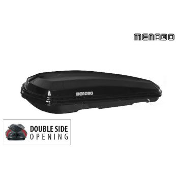 Katuseboks diamond 500l duo must