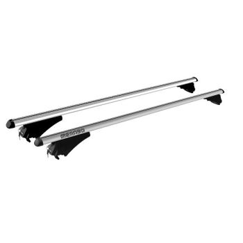 Katuseraam integreeritud reelingutele 1350mm tiger xl hõbe