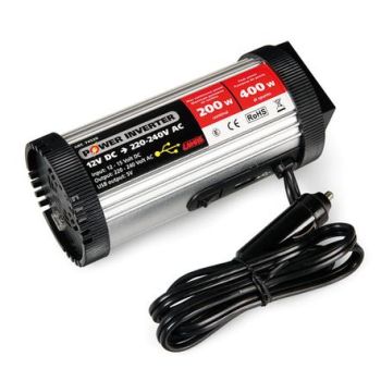 Inverter, 12v-230v, 200-400w