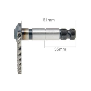 kickstart spindle complete 61mm / 35mm for GY6 50cc, 139QMB