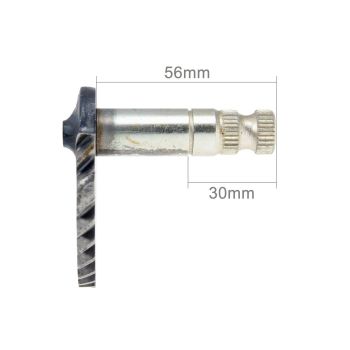 kickstart spindle complete 56mm / 30mm for GY6 50cc, 139QMB