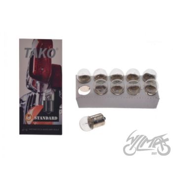 6V 5W G18 BA15S PIRN, 10 TK, ILMA EEC TAKO