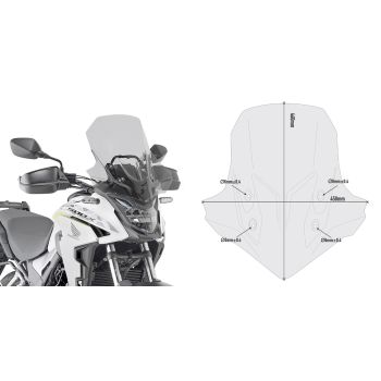 GIVI SPOILER HONDA CB500X FUMÉ