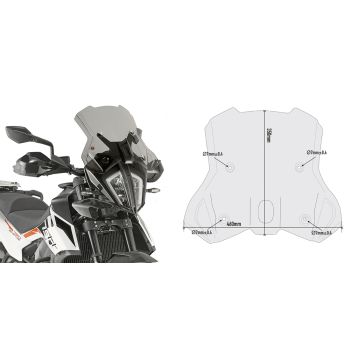 Givi Specific fitting kit for 7710DT,7710D
