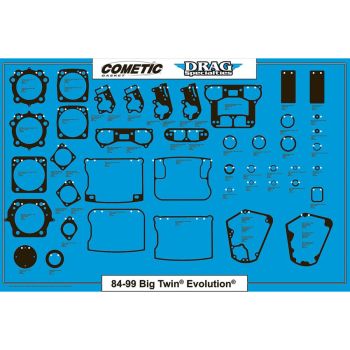 GASKET HD .04"EVO 3.625"
