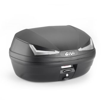 Givi Black Monolock Topcase 45Lt Smoke Refle.