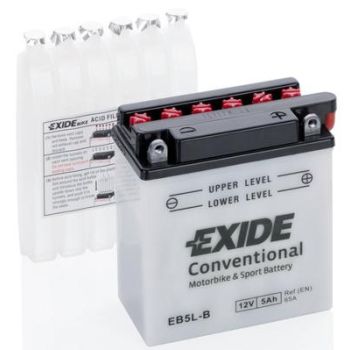 AKU EXIDE 12V HOOLDATAV 5Ah 65A(EN) 120x60x130 -/+