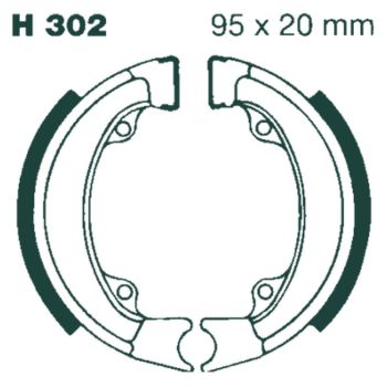EBC BRAKE SHOE