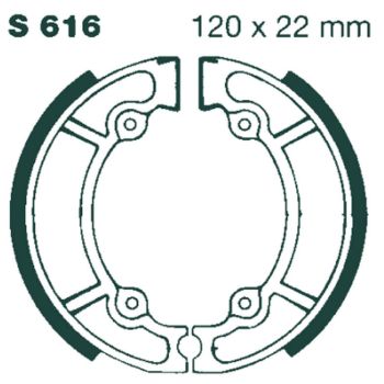 EBC BRAKE SHOE