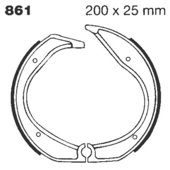 EBC BRAKE SHOE
