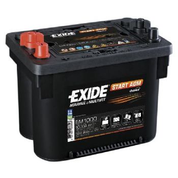 EXIDE 50AH  1000A 265X175X206 START